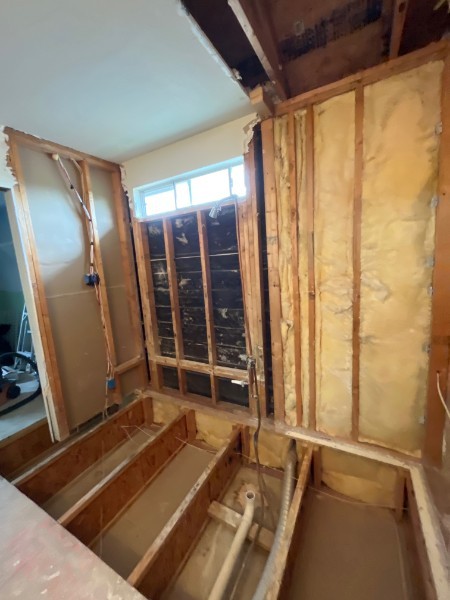 Vanity before renovation